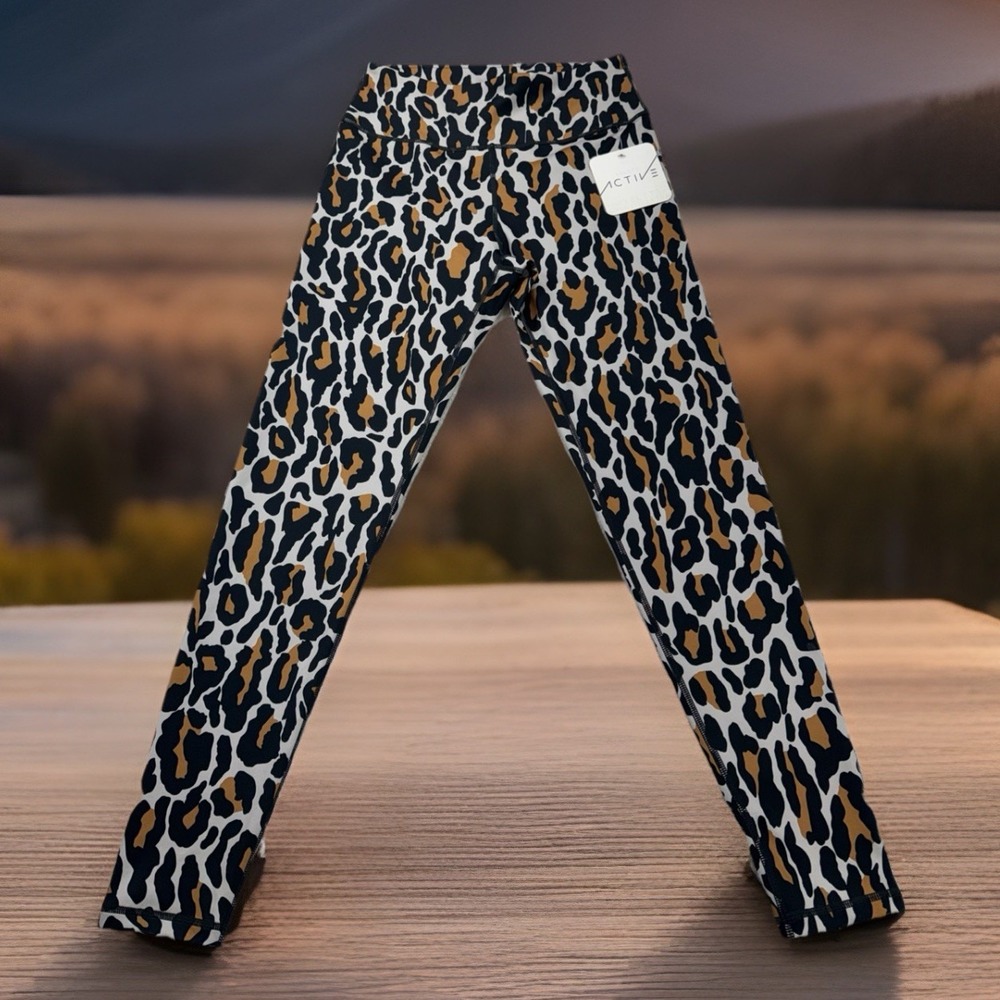 Active Wear‎ Leopard Print Legging Yoga Athleisure Boutique